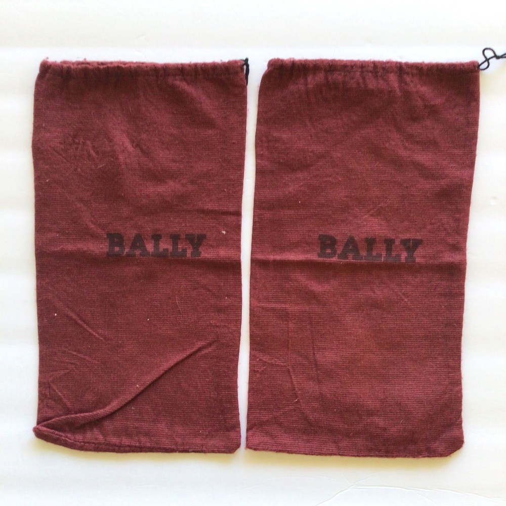 BALLY SHOE DUST BAGS SET OF TWO